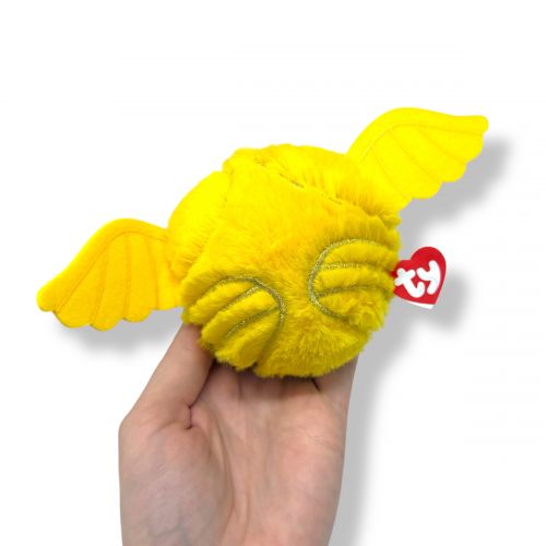 Дитяча м’яка іграшка-стрибунець TY Beanie Bouncer "Золотий Сніч"