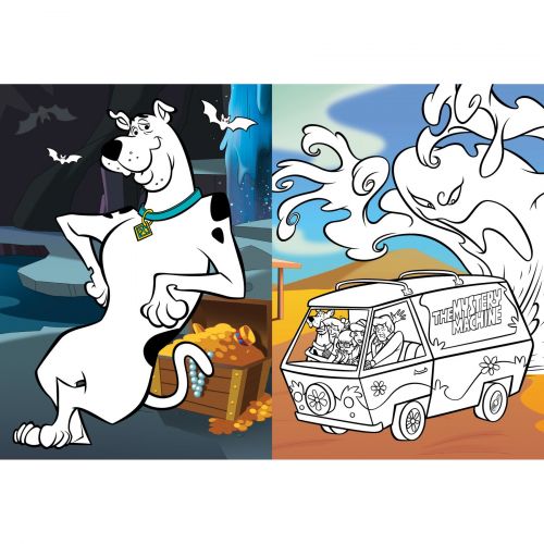Розмальовка WB "Scooby-Doo" зі стікерами
