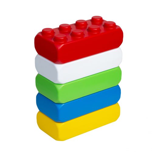 Набір дитячий "Mega Brick Bamsic №2» ( на 8 кнопок 5 штук)