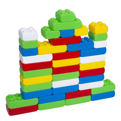 Набір дитячий "Mega Brick Bamsic №1» ( на 4 кнопки 5 штук)