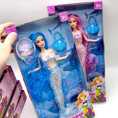 Лялька русалка "Mermaid" 30см (РОЖЕВА)