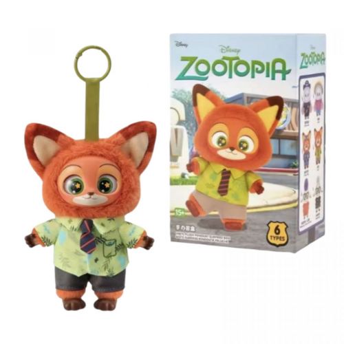 Уцінка. Іграшка-сюрприз мʼяка Брелок Зоотрополіс Zootopia у коробці 20см Пошкоджена упаковка