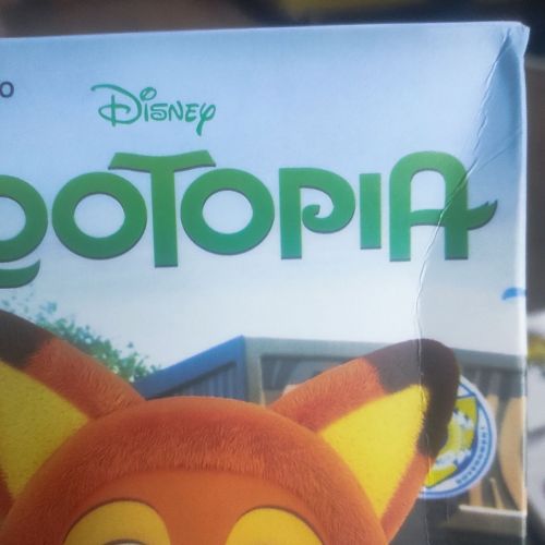 Уцінка. Іграшка-сюрприз мʼяка Брелок Зоотрополіс Zootopia у коробці 20см Пошкоджена упаковка