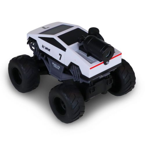 Автомобіль SPRAY CAR на радіокеруванні – CYBER RIDE (білий, 1:24, 2.4 ГГц, акум. 3,7 V, вихлопна пара)