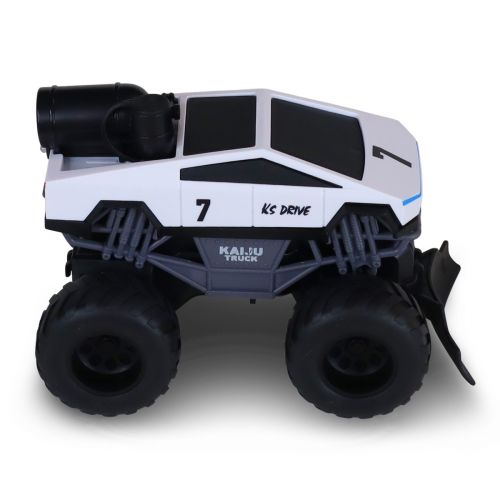 Автомобіль SPRAY CAR на радіокеруванні – CYBER RIDE (білий, 1:24, 2.4 ГГц, акум. 3,7 V, вихлопна пара)
